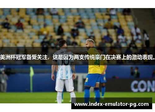 美洲杯冠军备受关注，这是因为两支传统豪门在决赛上的激动表现。